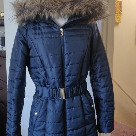 Vero Moda Puffer Jacket/Coat With Belt Size S & XS - Picture 12 of 12